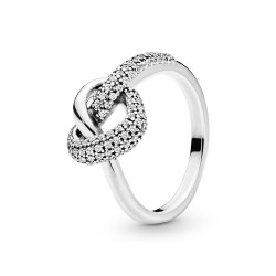 Pandora Knotted Heart Ring