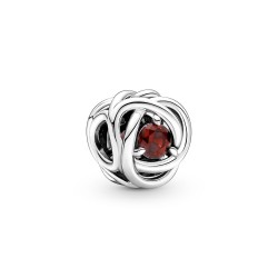 Pandora January Red Eternity Circle Charm Pandora January Red Eternity Circle Charm