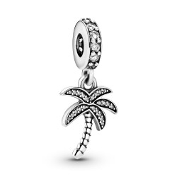 Pandora Sparkling Palm Tree Dangle Charm Pandora Sparkling Palm Tree Dangle Charm
