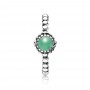 Pandora Birthday Blooms Ring, May, Chrysoprase Pandora Birthday Blooms Ring, May, Chrysoprase