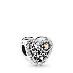 Pandora Love Script Charm Pandora Love Script Charm