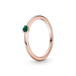 Pandora Green Solitaire Ring