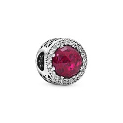 Pandora Sparkling Cerise Pink Charm Pandora Sparkling Cerise Pink Charm