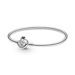 Disney x Pandora Alice in Wonderland Cheshire Cat Clasp Pandora Moments Bangle
