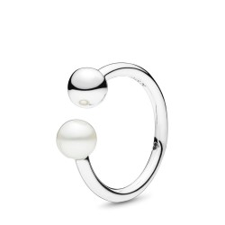 Pandora Contemporary Pearl Ring