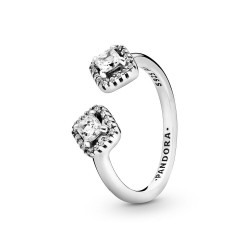 Pandora Square Sparkle Open Ring Pandora Square Sparkle Open Ring