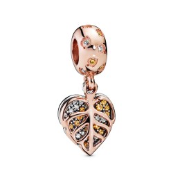 Pandora Sparkling Leaves Dangle Charm
