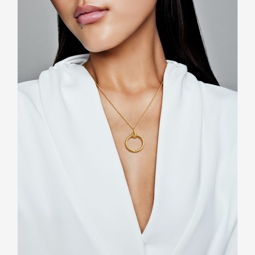Pandora Moments Small O Pendant Pandora Moments Small O Pendant