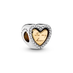Pandora In My Heart Split Heart Charm Pandora In My Heart Split Heart Charm
