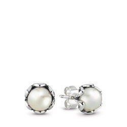 Pandora Cultured Elegance Stud Earrings