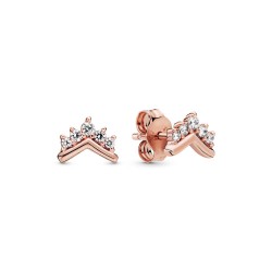 Pandora Tiara Wishbone Stud Earrings