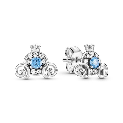 Pandora Disney Cinderella Pumpkin Coach Stud Earrings Pandora Disney Cinderella Pumpkin Coach Stud Earrings