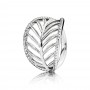Pandora Tropical Palm Leaf Ring, Clear CZ Pandora Tropical Palm Leaf Ring, Clear CZ