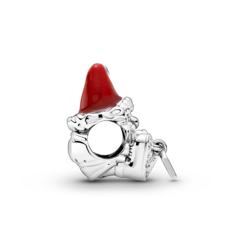 Pandora Seated Santa Claus & Present Charm Pandora Seated Santa Claus & Present Charm
