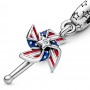 Pandora American Pinwheel Dangle Charm Pandora American Pinwheel Dangle Charm
