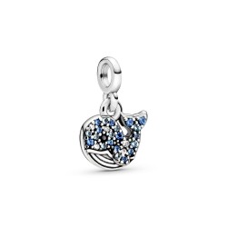 Pandora My Blue Whale Mini Dangle