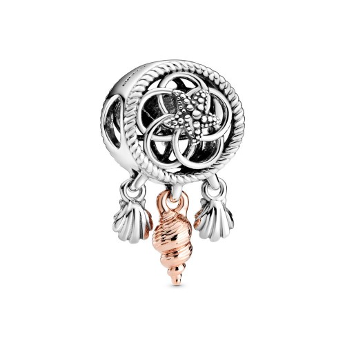 Pandora Openwork Seashell Dreamcatcher Charm Pandora Openwork Seashell Dreamcatcher Charm