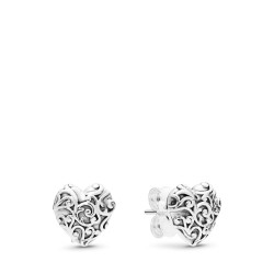 Pandora Regal Hearts Earrings