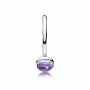 Pandora Poetic Droplet Ring, Purple CZ Pandora Poetic Droplet Ring, Purple CZ