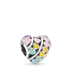 Pandora Rainbow Hearts Charm Pandora Rainbow Hearts Charm