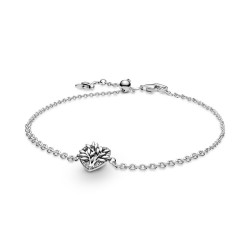 Pandora Heart Family Tree Chain Bracelet