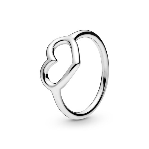 Pandora Polished Open Heart Ring Pandora Polished Open Heart Ring