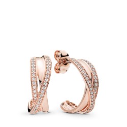 Pandora Entwined Hoop Earrings Pandora Entwined Hoop Earrings