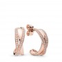 Pandora Entwined Hoop Earrings Pandora Entwined Hoop Earrings
