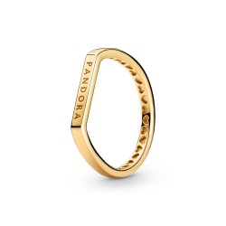 Pandora Logo Bar Stacking Ring Pandora Logo Bar Stacking Ring
