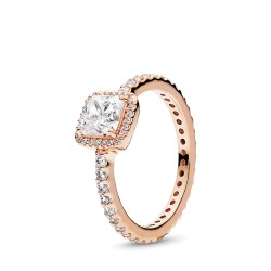 Pandora Square Sparkle Ring