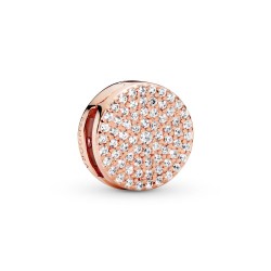 Pandora Round Pavé Charm