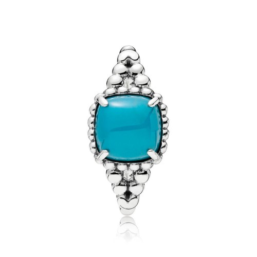 Pandora Vibrant Spirit Ring, Scuba Blue Crystal Pandora Vibrant Spirit Ring, Scuba Blue Crystal