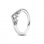 Pandora Sparkling Pear & Marquise Wishbone Ring Pandora Sparkling Pear & Marquise Wishbone Ring