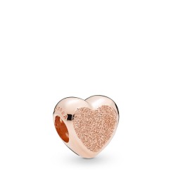 Pandora Matte Brilliance Heart Charm