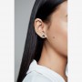 Pandora Blue Sparkling Crown Stud Earrings Pandora Blue Sparkling Crown Stud Earrings