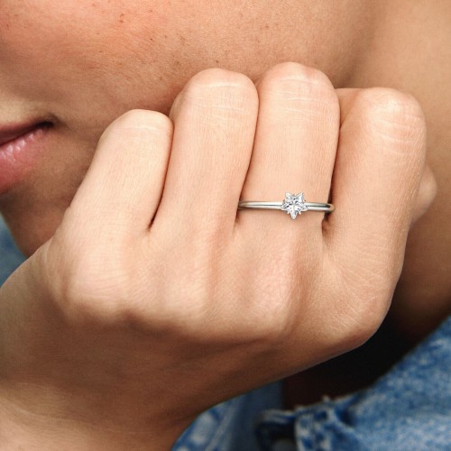 Pandora Celestial Sparkling Star Solitaire Ring Pandora Celestial Sparkling Star Solitaire Ring