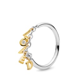 Pandora Loved Script Ring Pandora Loved Script Ring