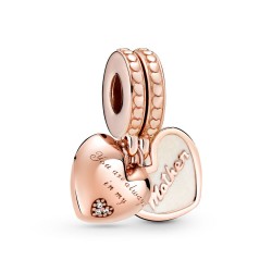 Pandora You're Always in My Heart Split Dangle Charm