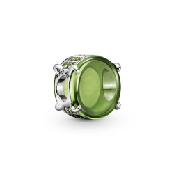 Pandora Green Oval Cabochon Charm