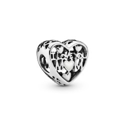 Pandora I Love You Mom Heart Charm Pandora I Love You Mom Heart Charm