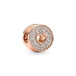 Pandora Pavé & Heart Anniversary Charm Pandora Pavé & Heart Anniversary Charm