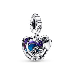 Pandora Disney Pixar Wall-E & Eve Glow-in-the-dark Dangle Charm Pandora Disney Pixar Wall-E & Eve Glow-in-the-dark Dangle Charm