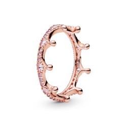 Pandora Pink Sparkling Crown Ring Pandora Pink Sparkling Crown Ring