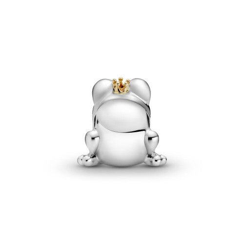Pandora Two-tone Frog Prince Charm Pandora Two-tone Frog Prince Charm