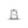 Pandora Two-tone Frog Prince Charm Pandora Two-tone Frog Prince Charm