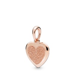 Pandora Matte Brilliance Heart Pendant