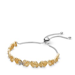 Pandora Openwork Butterflies Sliding Bracelet