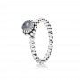 Pandora Birthday Blooms Ring, June, Grey Moonstone Pandora Birthday Blooms Ring, June, Grey Moonstone