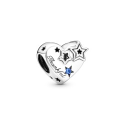 Pandora Thankful Heart & Stars Charm