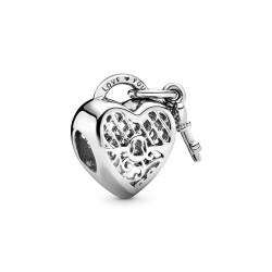 Pandora Love You Heart Padlock Charm Pandora Love You Heart Padlock Charm